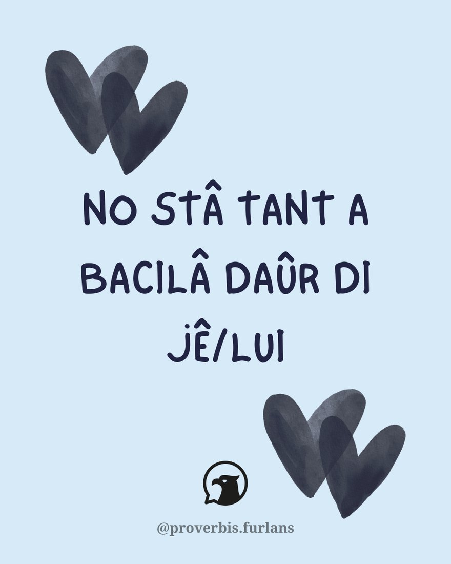 No stâ tant a bacilâ