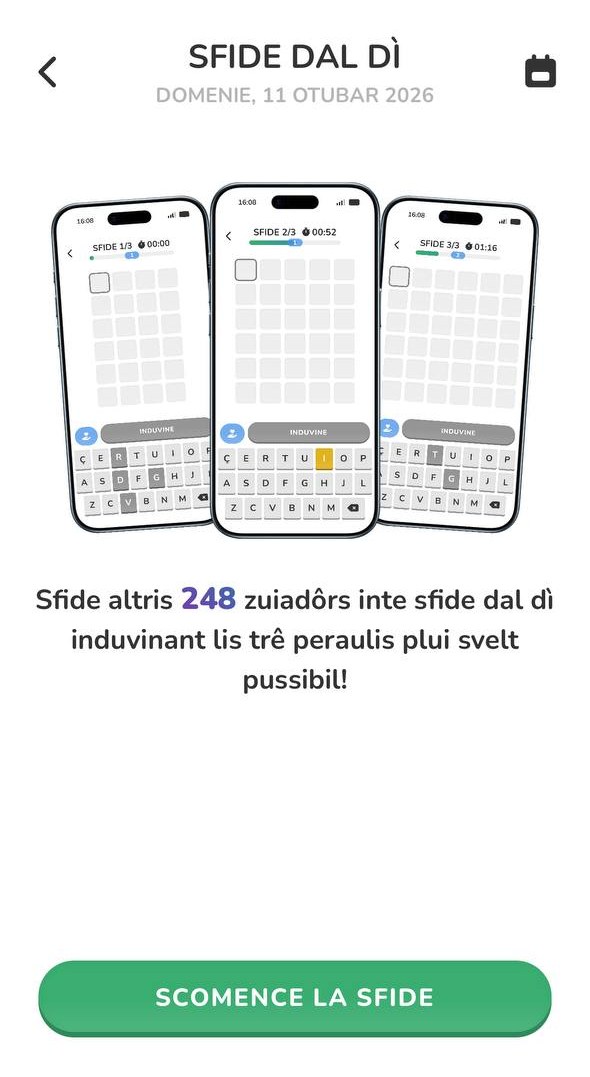 Sfide dal dì