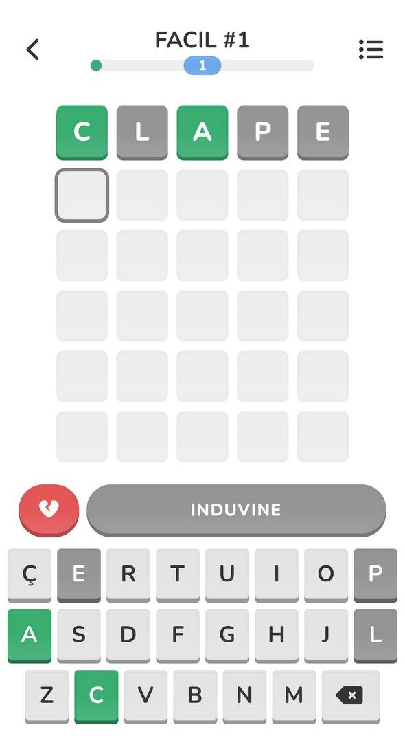 Induvine la peraule